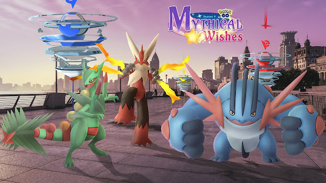 Mega Evolução dos iniciais de Hoenn estreiam em Pokémon GO - Pokémothim